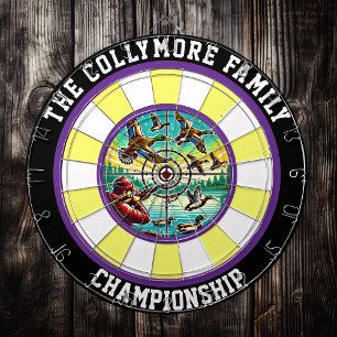 Waterfowl Flight Rustikale Mauer Kunst Dartscheibe