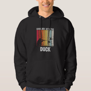 Waterfowl Jägerdesign für ein Flying Duck Huntin Hoodie