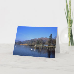 Waterhead Windermere England Dankeskarte