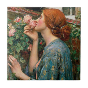Waterhouse das Soul der Rosen-Fliese Fliese