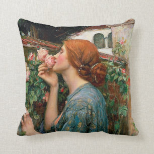 Waterhouse das Soul des Rosen-Kissens Kissen