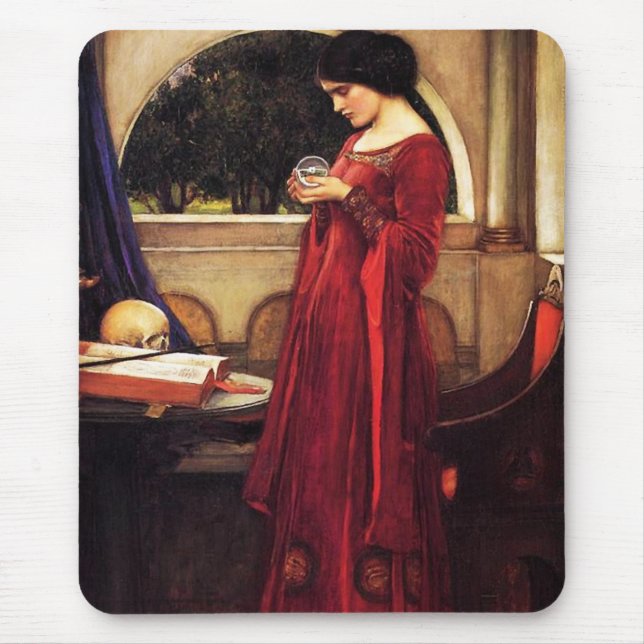Waterhouse die Kristallball-Mausunterlage Mousepad (Vorne)