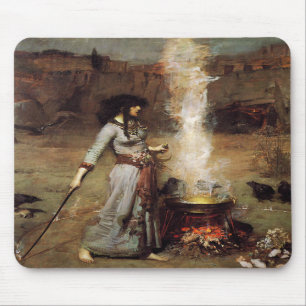 Waterhouse die magische Kreis-Mausunterlage Mousepad