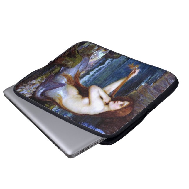 Waterhouse: Die Meerjungfrau Laptopschutzhülle (Vorne Knopf)