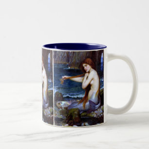 Waterhouse: Die Meerjungfrau Zweifarbige Tasse