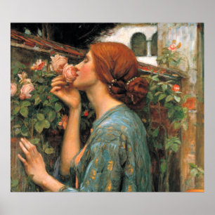 Waterhouse: Geruch der Rosen Poster