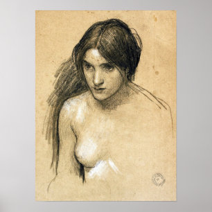 Waterhouse - Hylas und die Nymphen (Studie) Poster