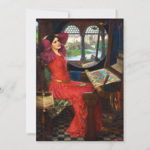 Waterhouse I Am Halbkrank von Schatten Feiertagskarte