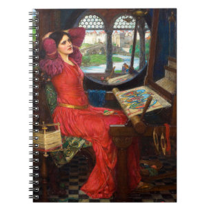 Waterhouse I Am Half-Sick of Shadows Notizblock