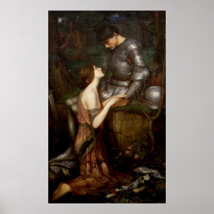 Waterhouse - John Lamia Poster