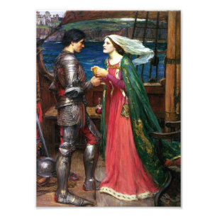 Waterhouse Tristan und Isolde-Druck Fotodruck