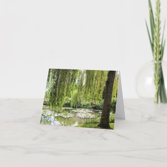 Waterlille Leere Notecards (Vorderseite)
