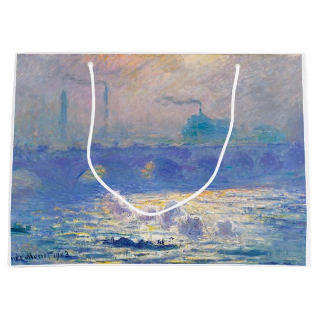 Waterloo Bridge (London), Monet Große Geschenktüte (Vorderseite)