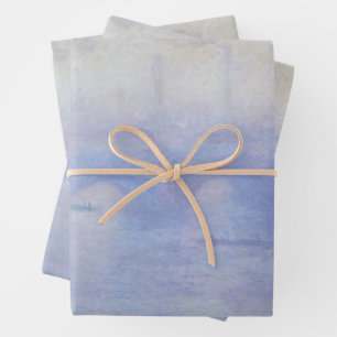 Waterloo Bridge, Nebeleffekt von Claude Monet Geschenkpapier Set