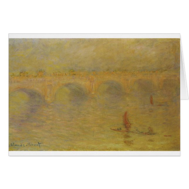 Waterloo-Brücke, Sonnenlicht-Effekt durch Claude (Vorderseite (Horizontal))