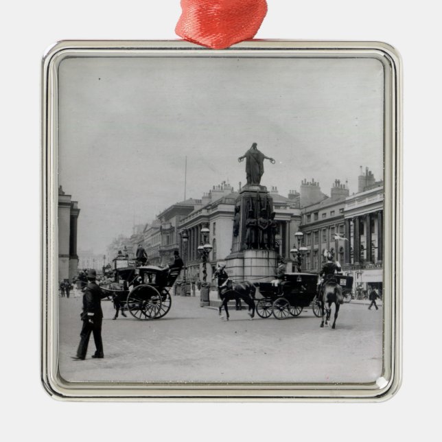 Waterloo-Platz, London Silbernes Ornament (Vorne)