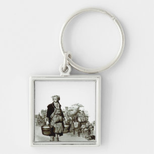 Waterman auf einem Trainer-Stand, 1805 Schlüsselanhänger