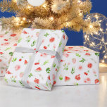 Watermelon and Pomegranate Pattern Geschenkpapier<br><div class="desc">This fun and whimsical wrapping paper is versatile and can be used for giving gifts or art and craft projects. It is ideal for any occasion such as birthdays,  weddings,  bridal showers,  baby showers,  anniversaries or general gifts. The design watercolor watermelon,  pomegranate,  strawberries,  cherries and foliage.</div>