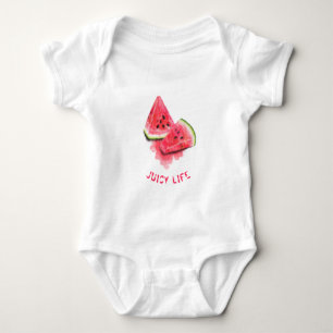 Watermelon Baby Bodysuit Funny - Benutzerdefiniert Strampler