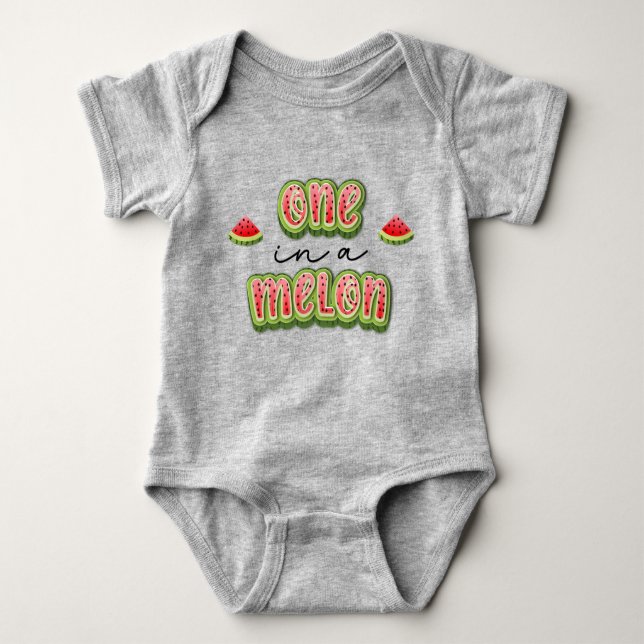 Watermelon-Babybodysuit Baby Strampler (Vorderseite)