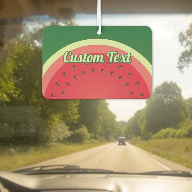 Watermelon Background Air Freshener Autolufterfrischer (Von Creator hochgeladen)
