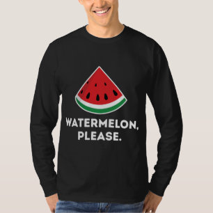 Watermelon Bitte tropisches Obst Sommerfamilie Vac T-Shirt