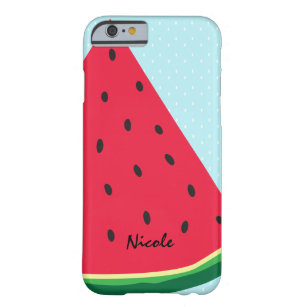 Watermelon Blue Fun Sommer Frucht Telefon Fall Barely There iPhone 6 Hülle
