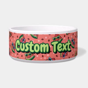 Watermelon Cartoon Pattern Napf