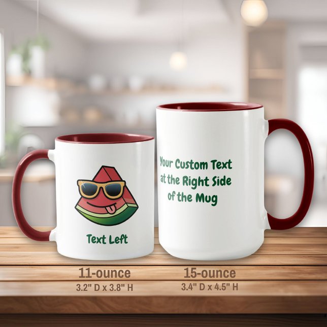 Watermelon Cartoon Tasse (Von Creator hochgeladen)