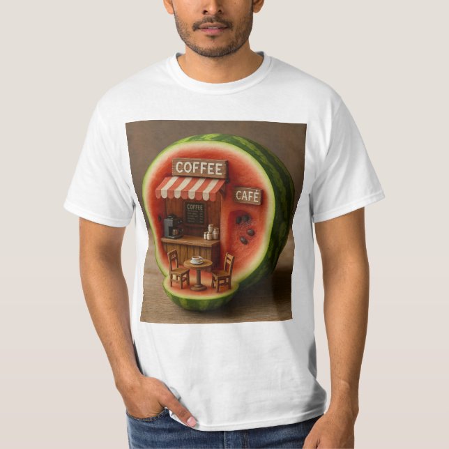 Watermelon Coffee T-Shirt (Vorderseite)