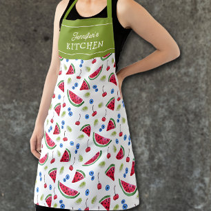 Watermelon Custom Kitchen Unisex Schürze