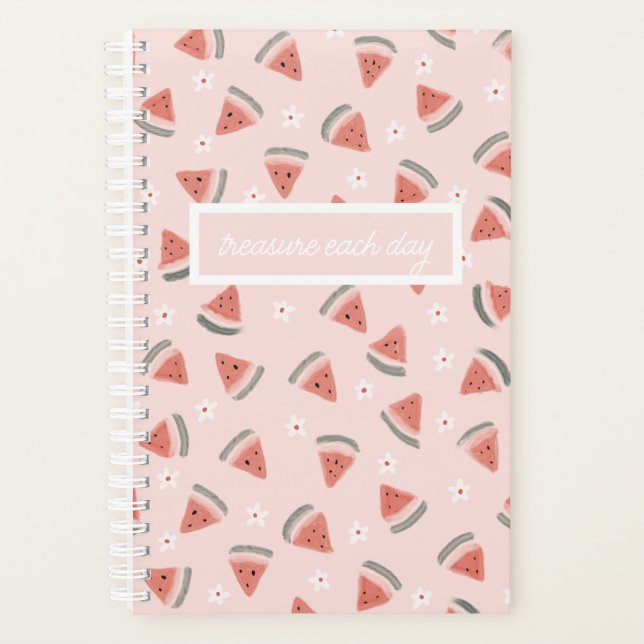Watermelon Daisy Planner Planer (Vorderseite)