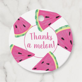 Watermelon Danke an Melon Geschenkanhänger