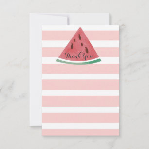 Watermelon Danke-Card Mitteilungskarte