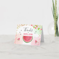 Watermelon Danke, dass du eins in einem Melone-Som