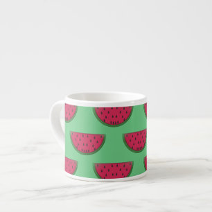 Watermelon Design Bone China Espresso Tasse