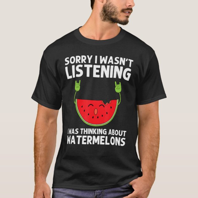 Watermelon Designs For Men Women Summer Fruit Eate T-Shirt (Vorderseite)