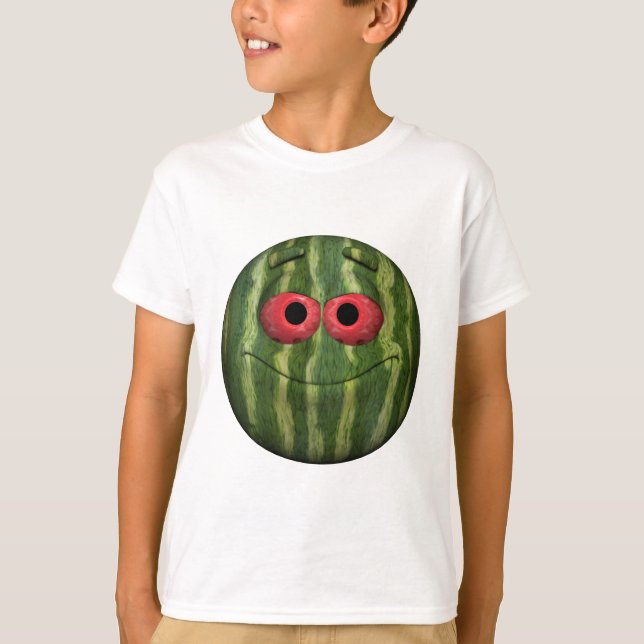 Watermelon Emoticon T-Shirt (Vorderseite)