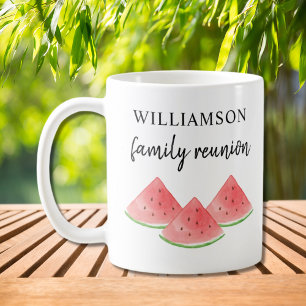 Watermelon Family Wiedersehen Kaffee Tasse