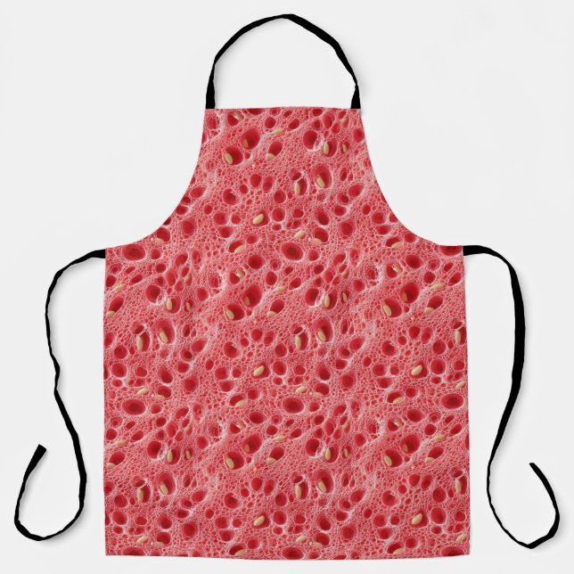 Watermelon Flesh Texture Pattern Schürze (Vorderseite)