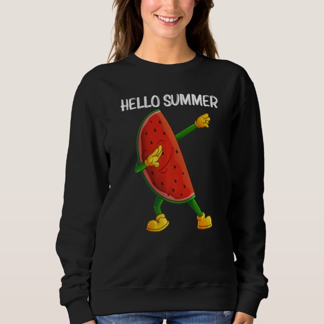 Watermelon For Men Women Melon Fruit Plant Sweatshirt (Vorderseite)