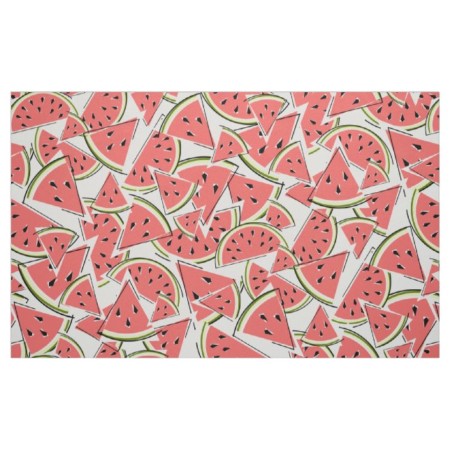 Watermelon Green groß Stoff (Fat Quarter (45,7 x 55,9 cm))