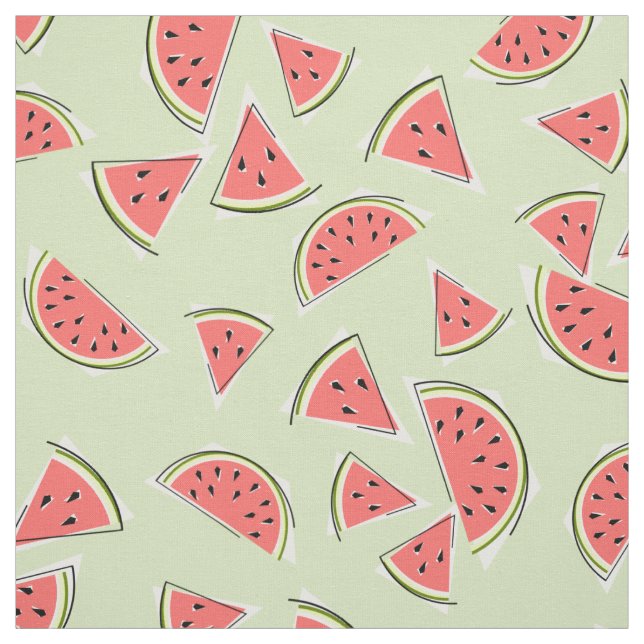 Watermelon Green Multi klein Stoff (Muster)