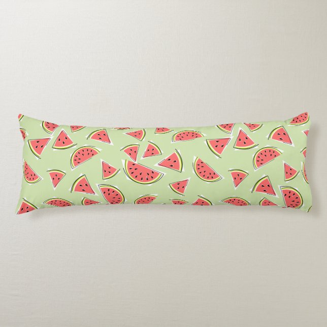 Watermelon Green Multi Seitenschläferkissen (Vorderseite)