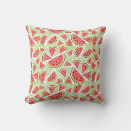 Watermelon Green Multi Square Kissen