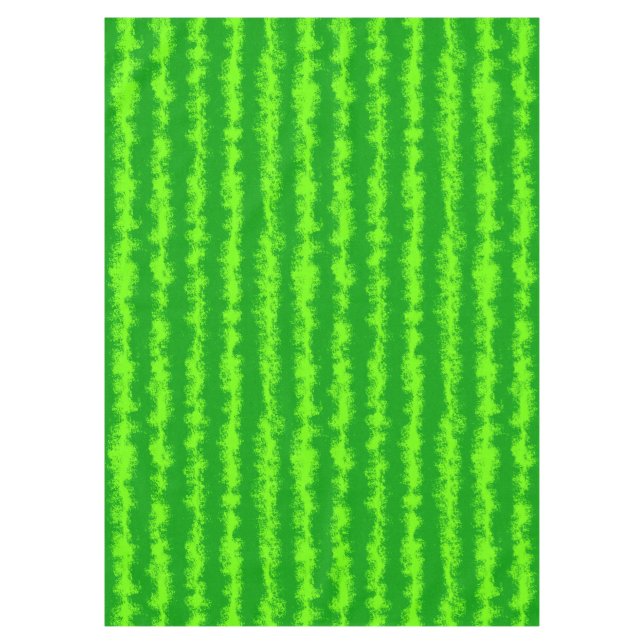 Watermelon Green Rind Summer Frucht Muster Tischdecke (Vorderseite)