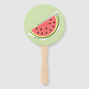 Watermelon Green Slice Fächer
