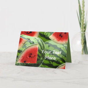 Watermelon Greeting Card 2 Karte
