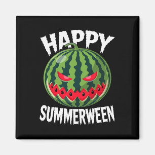 Watermelon Jackolantern SommerHalloween glückliche Magnet