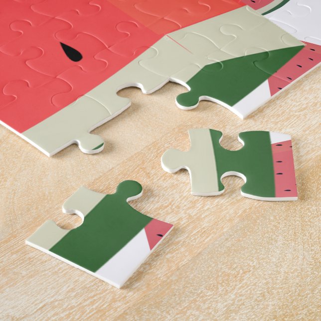 Watermelon Jigsaw Puzzle (Seite)